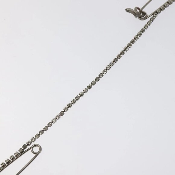 CHANEL Brooch metal Silver CC Auth bs26775 - Picture 5 of 9